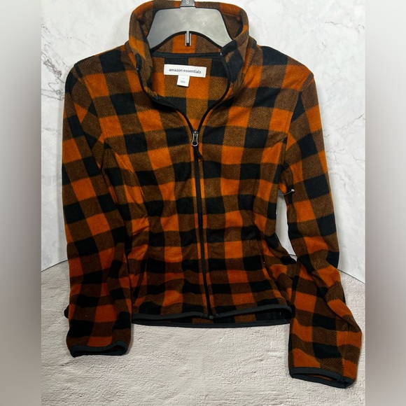 Women's Classic-Fit Long-Sleeve Quarter-Zip Polar Fleece Pullover Jacket Size S - Picture 1 of 7